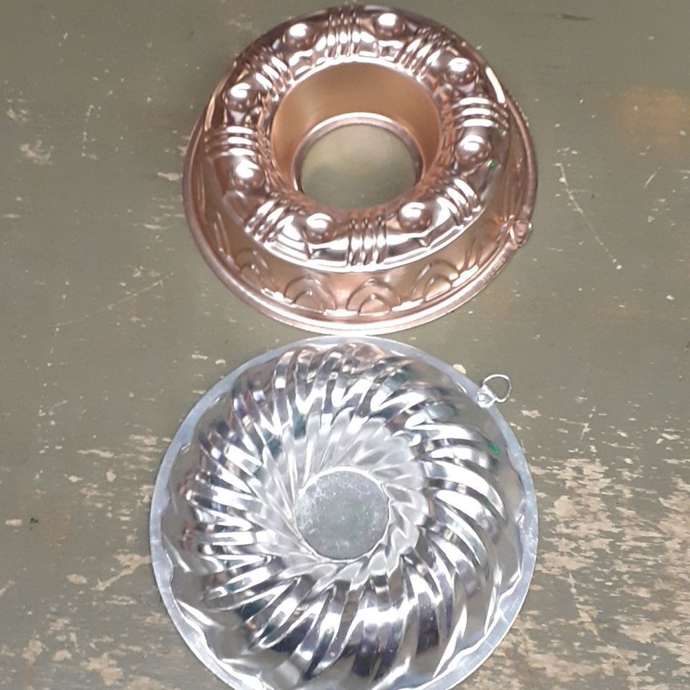 Copper & aluminum molds- Bundle of 2‎